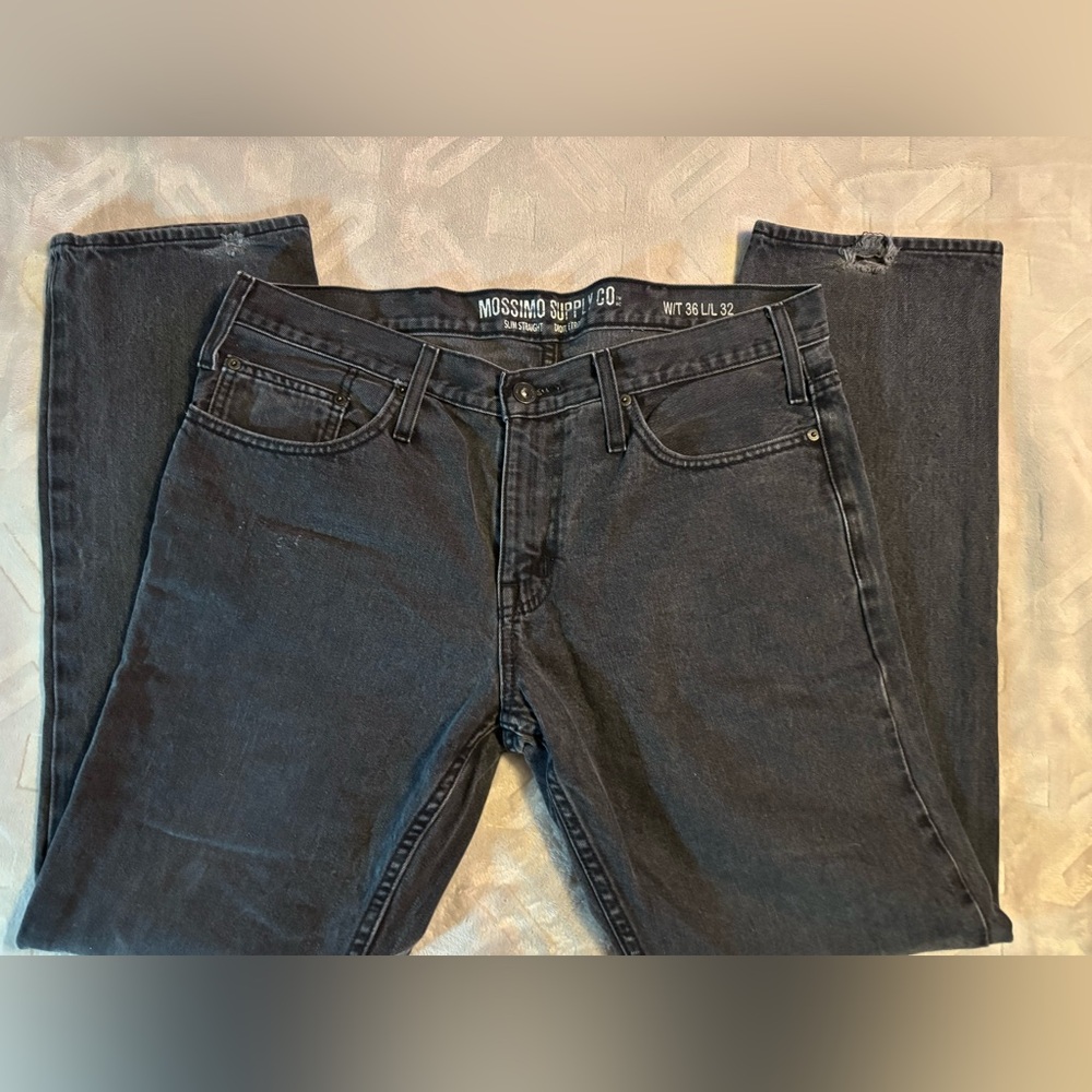 Mossimo Supply Co. Men's Dark Gray Jeans